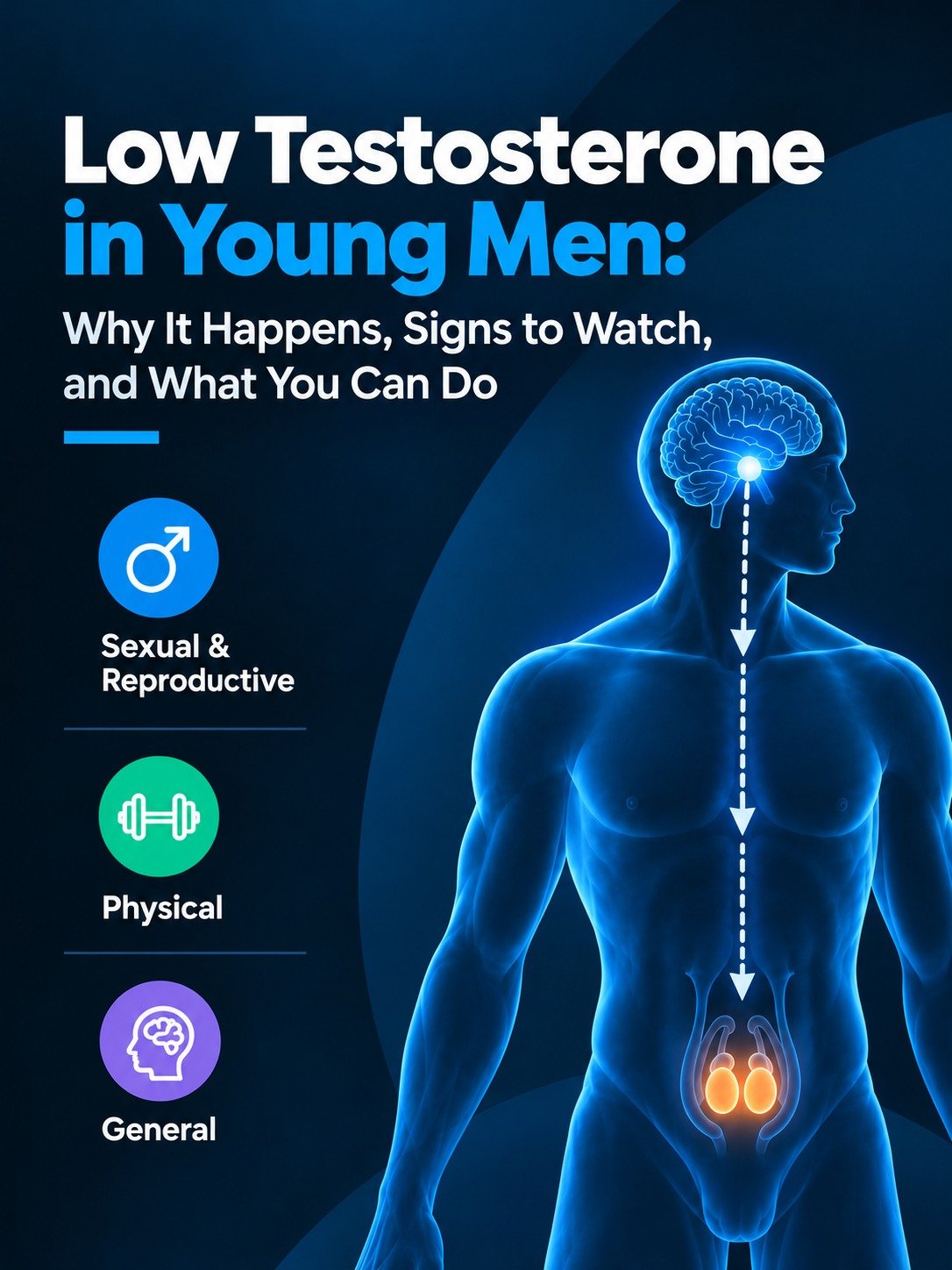 Low Testosterone in Young Men: Why It Happens, Signs to Watch, and What You Can Do