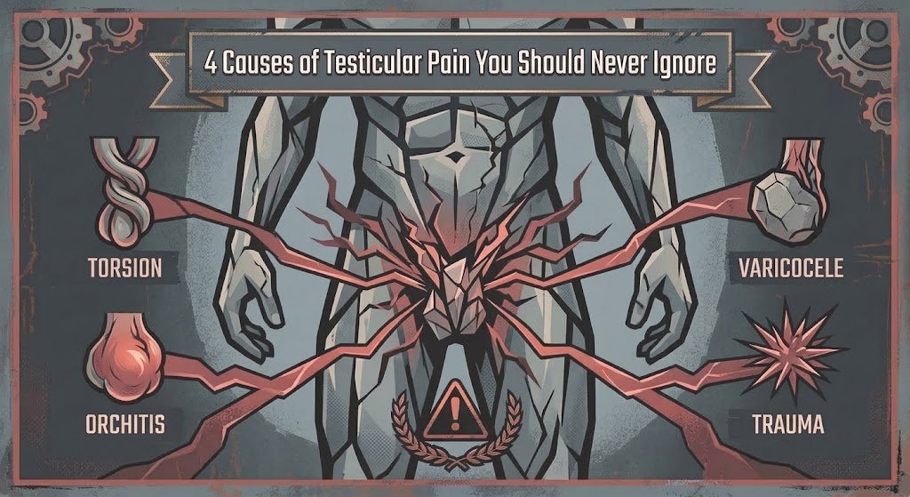 4 Causes of Testicular Pain You Should Never Ignore